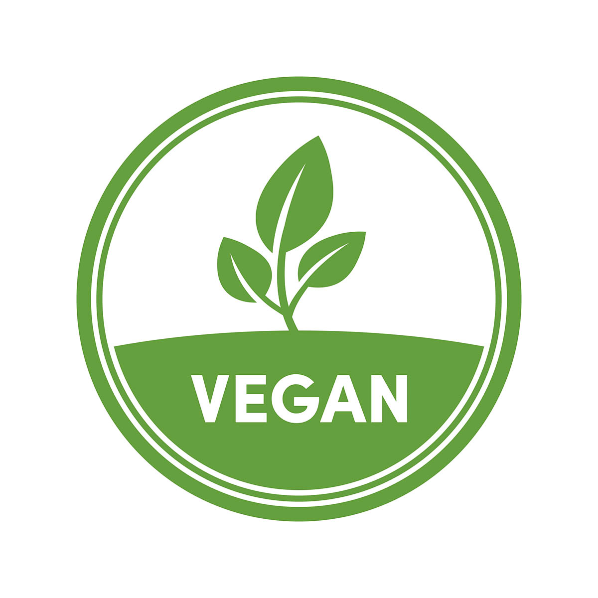 Vector - Icon with text - vegan